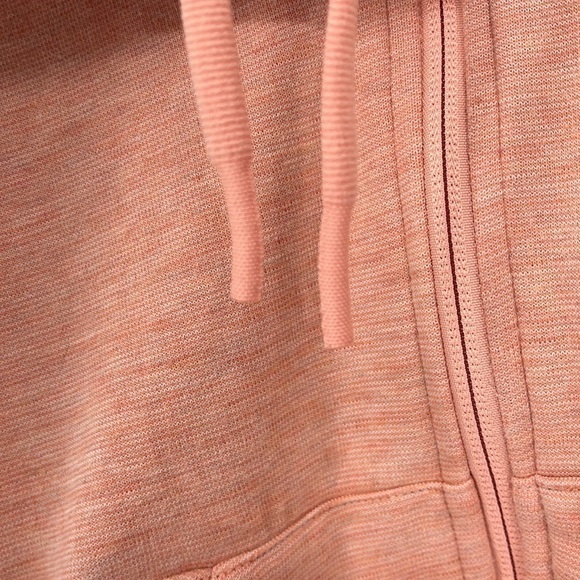 Adidas ID Melang Hooded Full Zip Track Jacket Pink Size Small - Picture 6 of 12